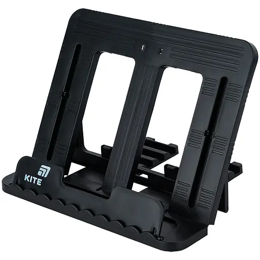 Подставка для книг Kite пластиковая черная (K25-330-1) - фото 2