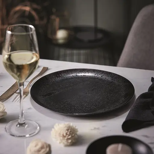 Тарілка обідня Luminarc Diana 25 см Black (V0121) - фото 9