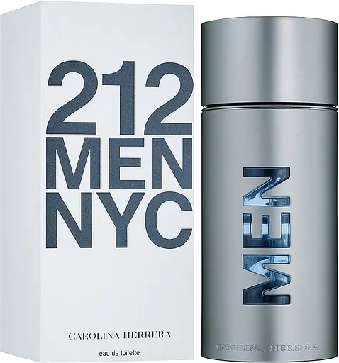 Оригинал Carolina Herrera 212 Men 100 мл ТЕСТЕР туалетная вода - фото 1