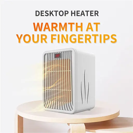 Настольный нагреватель Queta Ceramic Element - Цифровой контроль температуры - фото 2