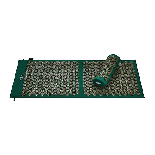 Коврик акупунктурный 4FIZJO Аппликатор Кузнецова с валиком 128 x 48 см Navy Green/Gold 4FJ0289 (P-5907739313317) - фото 4