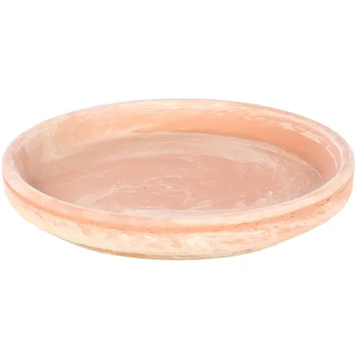 Піддон керамічний Spang 18x2.5 см світла теракота (1018180) - фото 1