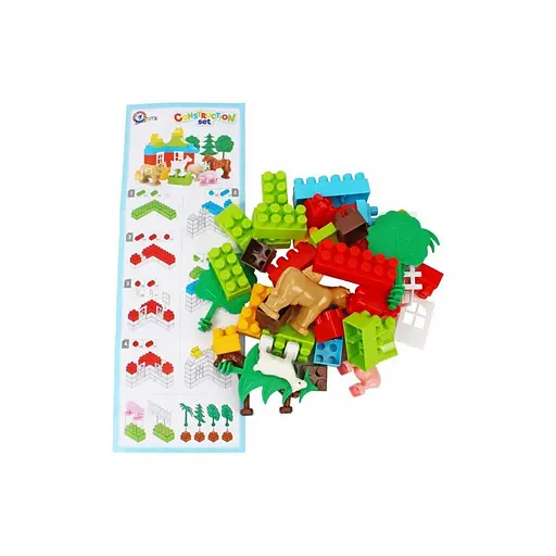 Дитячий конструктор "Ферма" 0341TXK, 45 елементів - фото 4