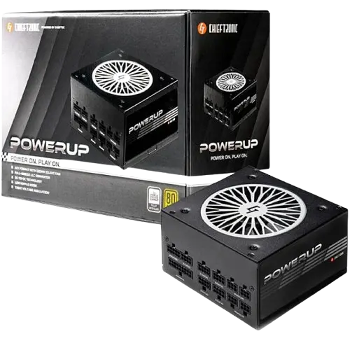 Блок питания Chieftronic PowerUp 650W 80+ Gold (GPX-650FC)