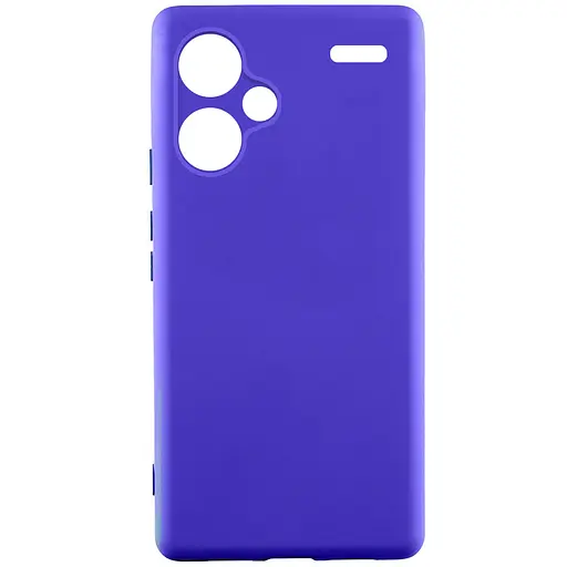 Чохол Silicone Cover Lakshmi Full Camera (A) для Xiaomi Redmi Note 13Pro+ Синій / Iris