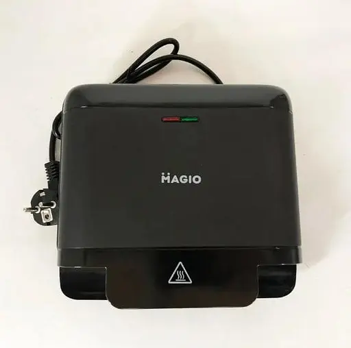 Сэндвичница Magio MG-377 с антипригарным покрытием черная 750 Вт - фото 3