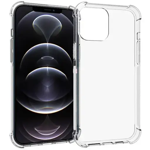 TPU чохол Getman Ease logo посилені кути для Apple iPhone 13 mini (5.4) Безбарвний (прозорий) - фото 4