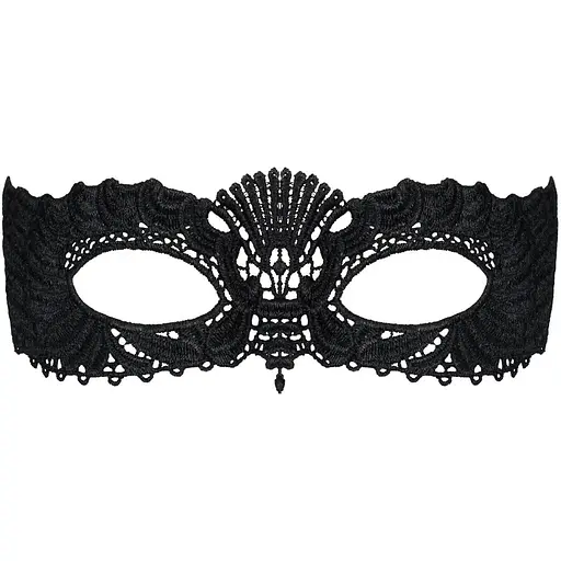 Мереживна маска Obsessive A700 mask, єдиний розмір, чорна
