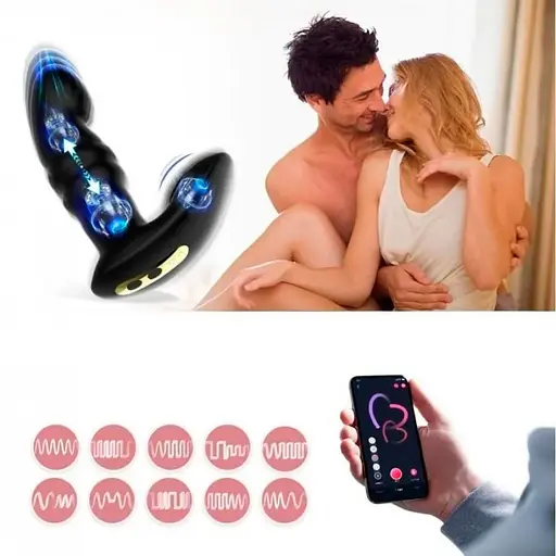 Смарт-вибратор для пар Fun Town Jive Black SO8917 (108407) - фото 2