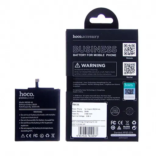 Акумулятор Hoco BN30 для Xiaomi Redmi 4A - фото 3