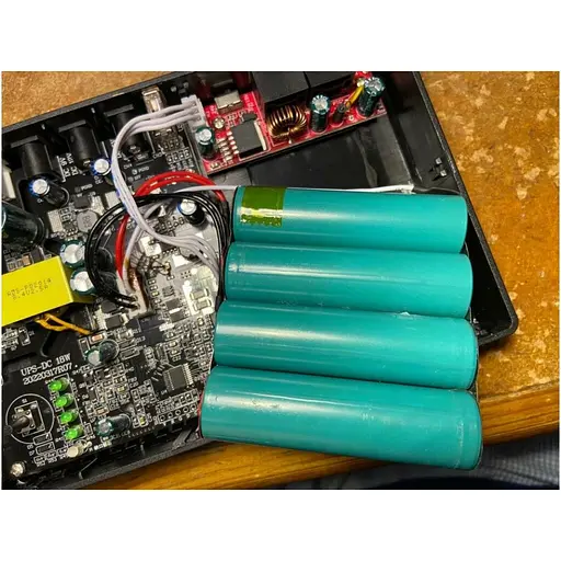 ИБП UPS для роутера DC1018P 12V/ 9V/ 5V 10400 mAh для устройств постоянного тока DC дизайн 2 черный - фото 11