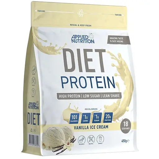 Протеїн Applied Nutrition Diet Whey Protein, 450 грам - Ваніль - фото 1