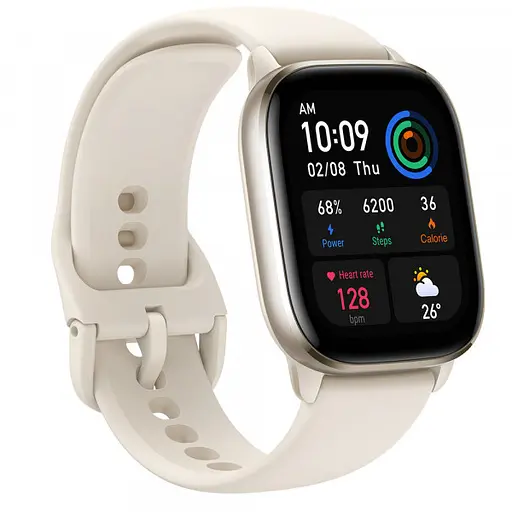 Умные часы Amazfit GTS 4 mini Ivory White (New A2035) бежевый - фото 5