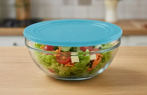 Контейнер салатник Luminarc Stackable Caps стекло 1.1 л 17 см прозрачный (X0949) - фото 2