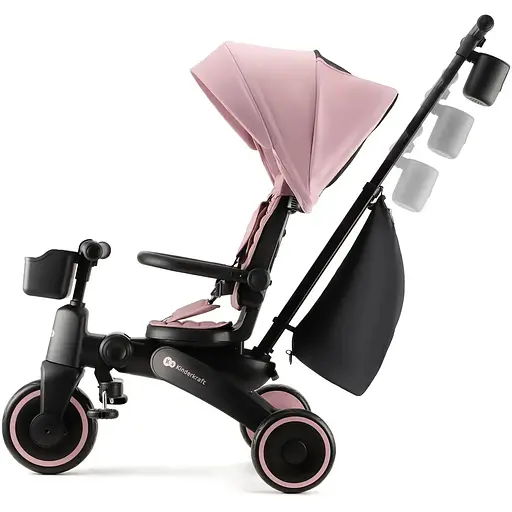 Велосипед трехколесный Kinderkraft Jazz 2 Pink (KRJAZZ02PNK0000) - фото 3