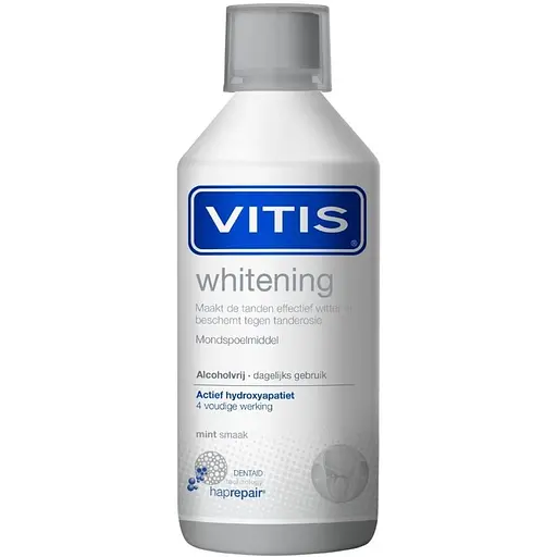 Уцінка. Ополіскувач для ротової порожнини Vitis Whitening 500 мл 