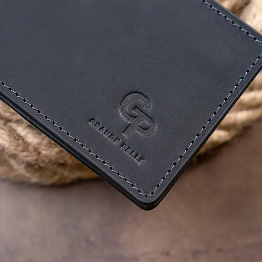 Кожаный портмоне Grande Pelle 12х8х0.5 см acs0014764 - фото 8