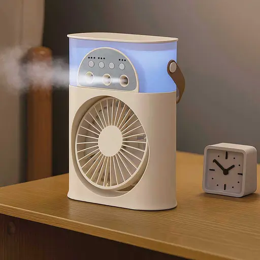 Вентилятор с увлажнителем Xiaomi Miwaing Mini Desktop Cooling Fan F9 - фото 4