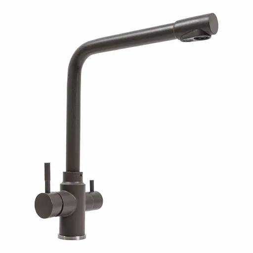 Смеситель для кухни под осмос Platinum KT 8201 (8626) Гренадин Черный - фото 1