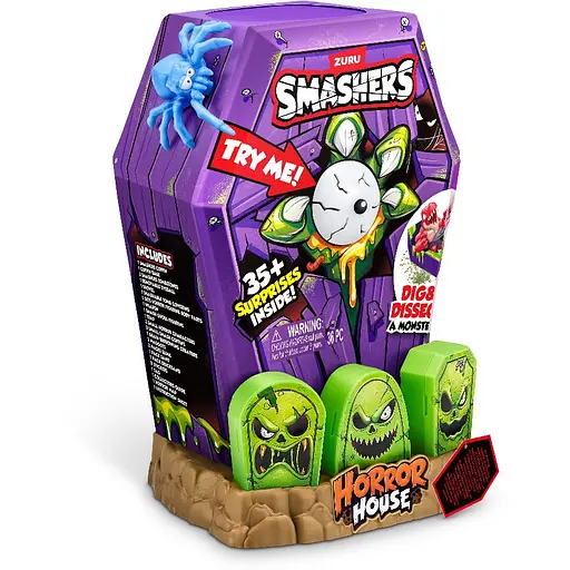 Игрушка Smashers Большой Дом Ужасов Акула в наборе с аксессуарами (74124D) - фото 2