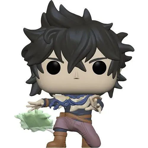 Фигурка Funko Pop Фанко Поп Черный Клевер Юнона Black Clover Yuno 10 см BC Y 1101 - фото 1