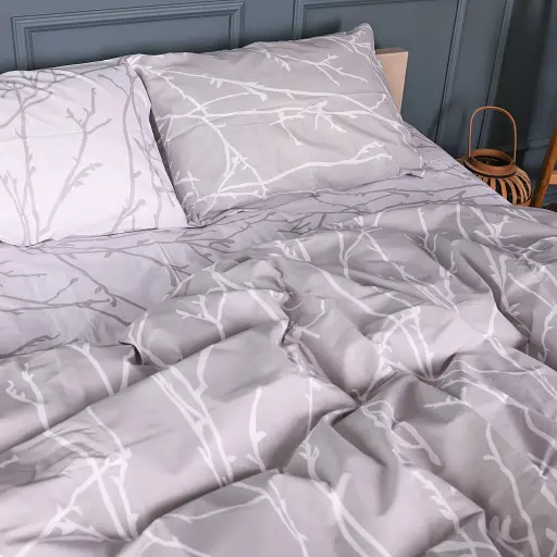 Наволочка MirSon бязь Elegant Mist 60х60 см (2200013009870) - фото 4