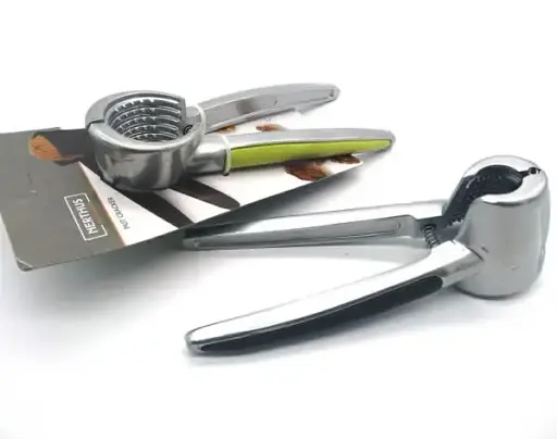 Комплект из 3 металлических прочных орехоколов (конусный, конусный с силиконовой вставкой, щипцевидный), Kitchen Master 84086 - фото 4