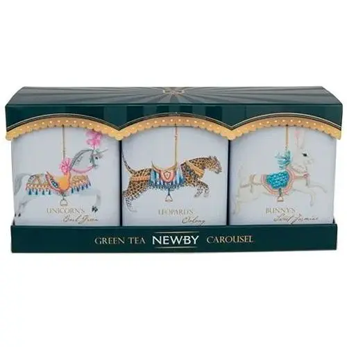 Набір зеленого чаю Newby Карусель ж / б 75 г (719020) - фото 1