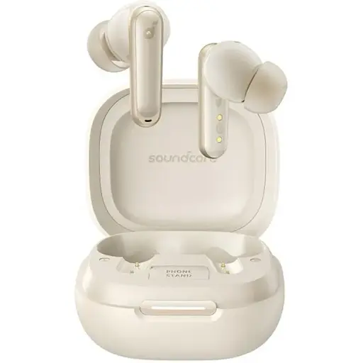 Bluetooth-гарнитура Anker SoundCore P40i Oat White (A3955G21) - фото 6