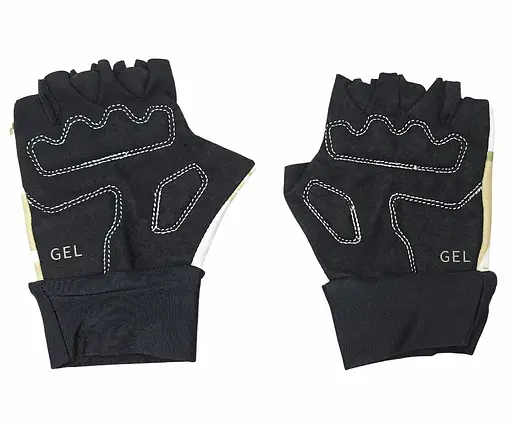 Велорукавиці дитячі West Biking YP0211248 з короткими пальцями L (6-7 р) камуфляж Black-Gray (G0001828) - фото 2