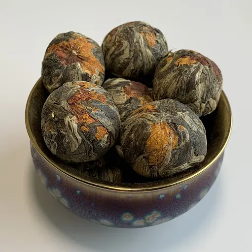 Cвязанный чай - Яшмовый персик Дракона 100 г