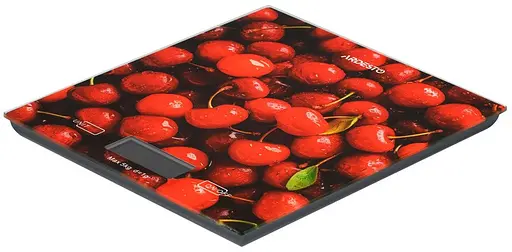 Электронные весы кухонные настольные Ardesto SCK-893CHERRY с сенсорным управлением до 5кг LCD-дисплей - фото 2