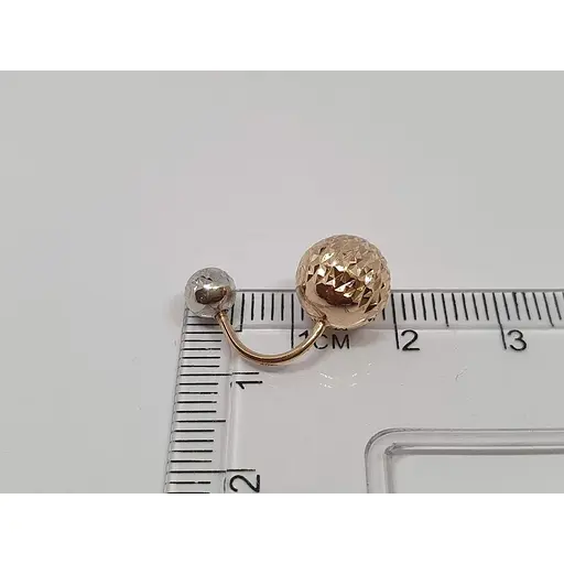 Золотые серьги Favoritum. 220336_9_А_КБ - фото 5