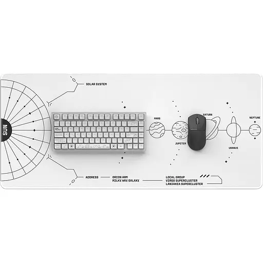 Ігрова поверхня Dark Project Terra Nova XL White (DPMP_NOVA_WHITE_XL) [151427] - фото 4