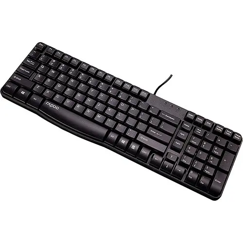 Клавіатура Rapoo N2400 USB Black (59709) (N2400 Black) - фото 3