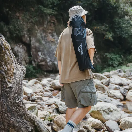 Стол складной Naturehike CNK2450JJ013 алюминий M (Серый) - фото 5