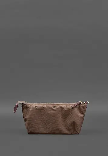 Шкіряна жіноча сумка Пазл S бордова Krast - фото 4