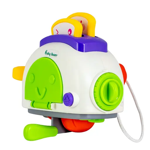 Развивающая игрушка Baby Team Тостер разноцветная (8682)
