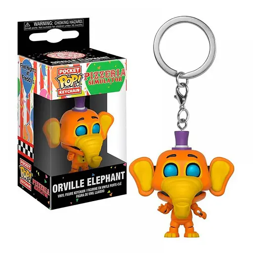 Фігурка-брелок Funko Pop Фанко Поп П'ять ночей з Фредді Орвіль Five Nights at Freddys 4 см Trinket FNAF OE 1 - фото 2