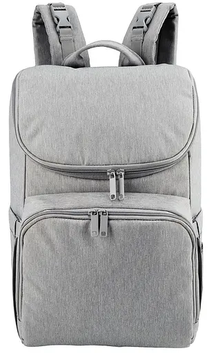 Женский городской рюкзак 16L серый LS sum0028833 - фото 2