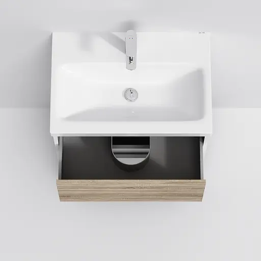 Тумба підлогова AM.PM GEM S 60 см з умивальником M91-FSX0602-WC0602WF38 - фото 5