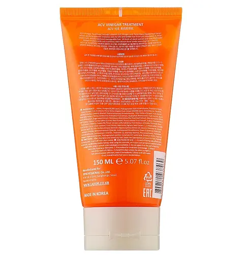 Маска для волосся з яблучним оцтом ACV Vinegar Treatment La'dor 150 мл - фото 2