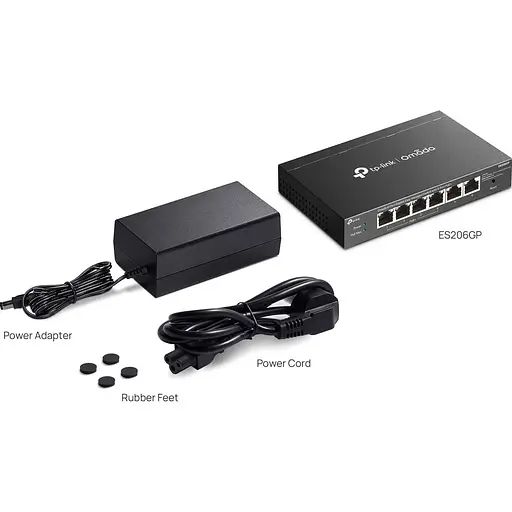 Коммутатор TP-Link ES206GP (ES206GP) - фото 7