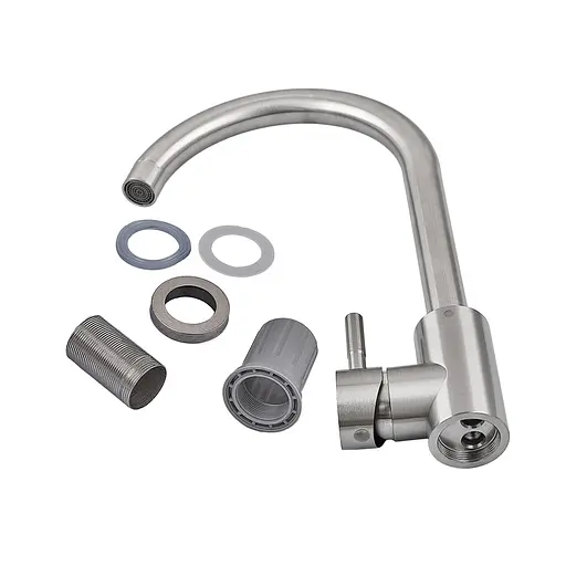 Змішувач для кухні Armata SUS-011 CH6485 Нержавіюча сталь - фото 4