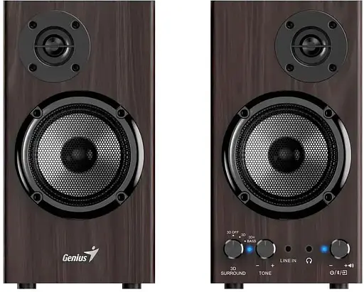 Акустическая система Genius 2.0 SP-HF520BT Dark Brown (31730054401) - фото 2