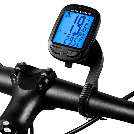 Беспроводной велокомпьютер YD100-A Waterproof с подсветкой (25 функций)