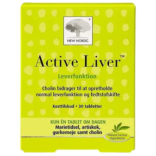 Добавка New Nordic Active Liver для печени 30 таблеток