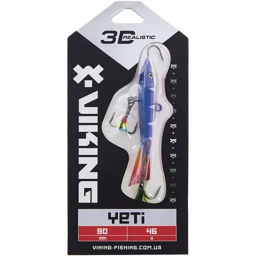 Балансир Viking Fishing Yeti Ice Jig 90mm 46.0g #9 Strange Perch - фото 2