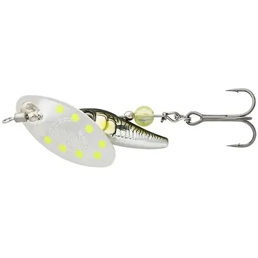Блешня Savage Gear Sticklebait Spinner #2 7.3g Білий/Зелений (1013-1854.44.72)