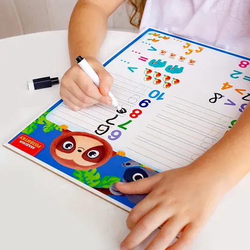 Дошка-тренажер "Рахунок та математика" Vladi Toys VT5010-26 (укр) - фото 3